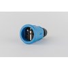 Zásuvka spojovacia elamid 16A/250V IP44 1579052 modrá ABL Sursum