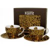 Duo Gustav Klimt Šálka porcelánová 2 x 280 ml