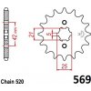 Vývodové sekundárne koliečko YZ250/KX250 80-98 e569