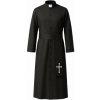 Ruhhy 26174 Karnevalový kostým kňaza XL/XXL, čierny
