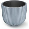 Kvetináč plast sivý Prosperplast 39,1 cm x 39,1 x 32,1 cm