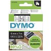 DYMO páska D1 6 mm x 7 m, čierna na bielej S0720780
