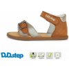 D.D.Step Kožené flexibilné sandále G076 - chocolate Veľkosť-obuvi: 27
