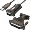 Unitek Y-105A konw. USB 1xRS-232 s adaptérom DB9F/DB25M