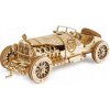 Robotime 3D drevené puzzle Závodní veterán Grand Prix car 1:16 220 ks