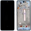 Samsung Galaxy A53 5G (SM-A536B) LCD displej + dotyková plocha + rám modrá - originál