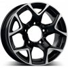 GMP SJ15 5,5x15 5x139,7 ET5 black diamond
