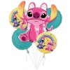 Anagram Balónový buket Lilo a Stitch – fóliové balóniky 5 ks na oslavu