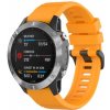 eses Športový silikónový remienok pre Garmin - Okrový, QuickFit 22 mm