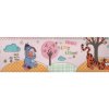Samolepiaca bordúra Macko Pooh ružová Bos1 10,6cmx5m