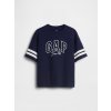 GAP Detské oversize tričko s logom Tmavomodrá XL