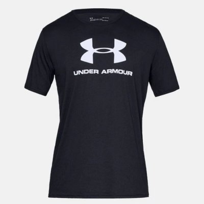 Under Armour pánské triko Sportstyle Logo SS černé