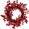Veniec s červenými bobuľami Cedrino, 30 cm