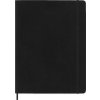 Moleskine 18 Monate Wochen Notizkalender 2023/2024, Xl, 1 Wo = 1 Seite, Rechts Linierte Seite, Soft Cover, Schwarz