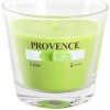 Vonná sviečka v skle PROVENCE 35 hodín limetka