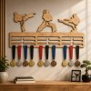 Vešiak na medaily - Karate