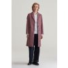 GANT PATTERN CLASSIC TAILORED WOOL COAT BRIGHT RED