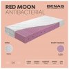 Benab Matrac zo studenej peny Benab Červená Moon Antibacterial Matrac 90 x 200 cm H3 tvrdosť 20 cm výška Matrace zo studenej peny, Lyocel, HR, 7 zón, Profilácia