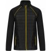 WK DESIGNED TO WORK WK 6147 / Unisex pracovná hybridná bunda - čierna/žltá XL