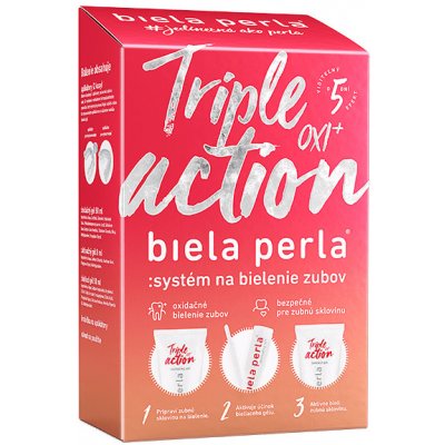 Biela perla Triple action OXI+ systém na bielenie zubov 1x1 set