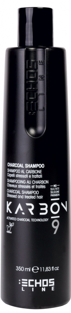 Echosline Karbon 9 Charcoal Shampoo 350 ml