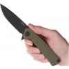 ANV Knives Z100 - BB, DLC, LINER LOCK, G10 OLIVE ANVZ100-058
