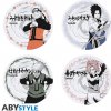 NARUTO SHIPPUDEN - Set of 4 Plates - Characters, ABYTAB071