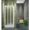AQUATEK ROYAL B3 130cm dvere do niky / sprchový kút rohový, profil biely - sklo grapé (60)