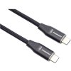 PremiumCord Kábel USB-C M/M, 240 W 480 Mbps, 2 m ku31cv2