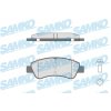 Sada brzdových platničiek kotúčovej brzdy SAMKO 5SP802