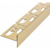 Rea Rea, nerezová spádová lišta, ľavá, dĺžka 1000 mm, zlatá matná, REA-K3216