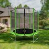 Aga SPORT TOP Trampolína 180 cm Svetlo zelená + ochranná sieť