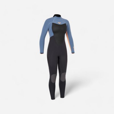 ROXY Dámska kombinéza Prologue na surf 3/2 mm čierno-modro pastelová
