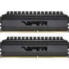 Patriot Viper 4 Blackout Series - DDR4 - 16 GB: 2 x 8 GB - DIMM 288-PIN - ungepuffert (PVB416G440C8K)