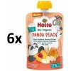Holle Bio Panda Broskyňa 100 % pyré z broskyne, marhúľ, banánov a špaldy - 6 x 100 g
