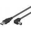USB A - USB B kábel PremiumCord ku2ab05-90 0,5 m