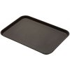 Cambro Protišmykový obdĺžnikový podnos 650x450 mm, hnedý | CAMBRO, Camtread