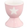 Krasilnikoff Porcelánový stojan na vajíčko Pink Stars