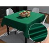 Biante Saténový štvorcový obrus polyesterový Satén LUX-038 Tmavo zelený 60x60 cm