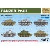 Papierový model - SET H0 - 6x Panzer Pz.III