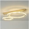 | Zuma Line MX3713-2-3GT- LED stmievateľné stropné svietidlo GIRONA LED/36W/230V zlaté | MX3713-2-3GT