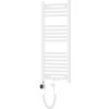 Mexen Mars, elektrické vykurovacie teleso 900 x 400 mm, 300 W, biela, W110-0900-400-6300-20