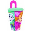 PAW PATROL STOR Téglik so slamkou Tlapková patrola / modrý 430 ml