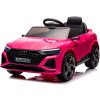 Detské elektrické autíčko Megacar Audi SQ8, kolesá EVA pena,USB, MP3, diaľkové ovládanie, kožená sedačka , 2x35W, 12V 4,5Ah, ružová