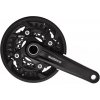 SHIMANO Kľuky MTB 3 x 10 rýchlostné Shimano FC-MT500 so 175 mm kľukou/40-30-22T - čierne