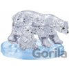 HCM Kinzel 3D Crystal puzzle Lední medvědice s mládětem 40 ks