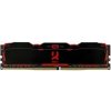 DIMM DDR4 8GB 3200MHz CL16 GOODRAM IRDM X, black IR-X3200D464L16SA/8G