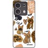 Picasee silikónový čierny obal pre Xiaomi Redmi Note 13 4G - Frenchies
