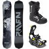 Raven Lion snowboard + Raven RAGE Fastec FT360 black/lime vázání + Raven Target ATOP obuv - 149 cm + XL (EU 43-46)
