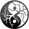 Yin Yang Strom života 30cm Čierny